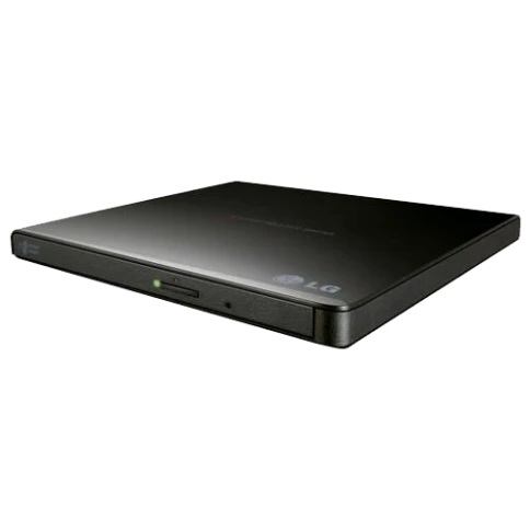 Оптический привод/ LG DVD-RW ext. Black Slim Ret USB2.0 (3.0 compatible) фото 1