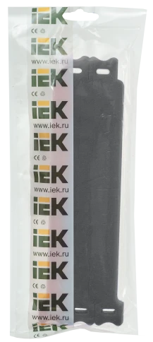 Хомут-липучка ХКл 14х210мм черный (100шт) IEK фото 2