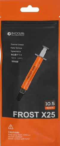 Термопаста ID-Cooling FROST X25 2g 10.5Вт/(м-К) шприц 2гр. [FROST X25 2G] фото 3