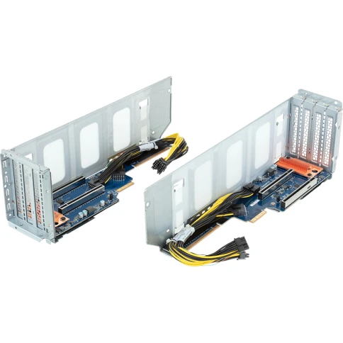 Серверная платформа/ Gigabyte G294-Z42-AAP2, 2U, 2 x (LGA 6096) Socket SP5, 24x DDR5 6400/4800, 4 x 2.5 NVMe/SATA/SAS-4* + 4x 2.5" SATA/SAS-4* (SAS need raid), 2 x 10Gb LAN (Broadcom BCM57416) + 1x Management LAN, -8 x FHFL x16 (Gen5 x16), from PEX89 фото 5