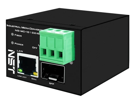 Промышленный компактный медиаконвертер Gigabit Ethernet/ Промышленный компактный медиаконвертер Gigabit Ethernet, SFP 1000Мбит/c, RJ45 10/100/1000Мбит/c, поддержка LFP; Встроенная грозозащита 6kV. Питание: 1 x вход DC12-57V(6W), БП в комплект НЕ входит. М фото 3