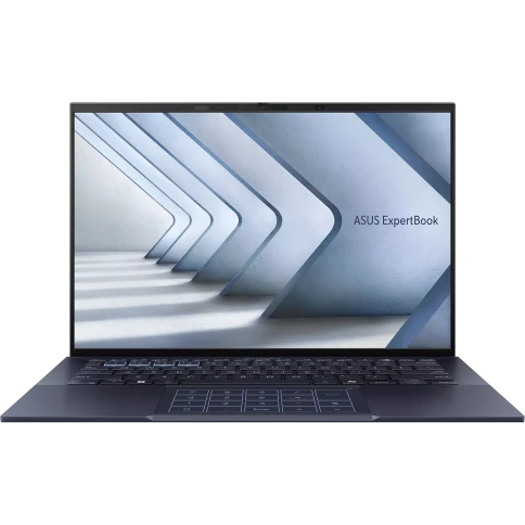 Ноутбук/ ASUS B9403CVAR-PP1795 14"(2880x1800 OLED)/Intel Core 7 150U(1.8Ghz)/32768Mb/1024PCISSDGb/noDVD/Int:shared/Cam/BT/WiFi/63WHr/war 1y/0.95kg/Star Black/DOS + магн корп; NumberPad; чехол; кабель microHDMI--RJ45 фото 1