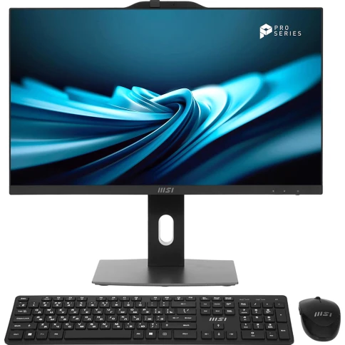 Моноблок/ PRO AP242P 14M-1210XRU   23.8"(1920x1080 IPS)/Intel Core i7 14700(2.1Ghz)/16384Mb/512PCISSDGb/noDVD/Int:Intel UHD Graphics 770/Cam/BT/WiFi/-/war 1y/4.63kg/Black/noOS + Wireless KB+M фото 2