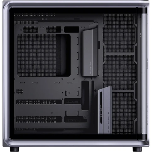 Корпус без блока питания/ Case JONSBO BO400CG, Midi-Tower, TG, no fan, 2xUSB-A 3.0 + 1xUSB-C 3.2, ATX, mATX, mITX Grey фото 2