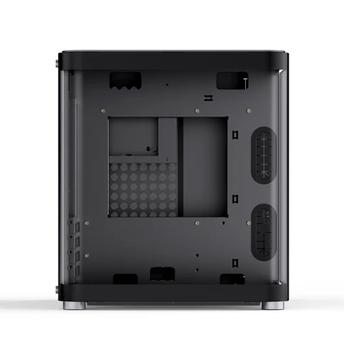 Корпус без блока питания/ Case JONSBO TK-1 Black 2.0, Mini-Tower, no fan, 1xUSB-A 3.2 + 1xUSB-C 3.2, mATX, mITX Black фото 7