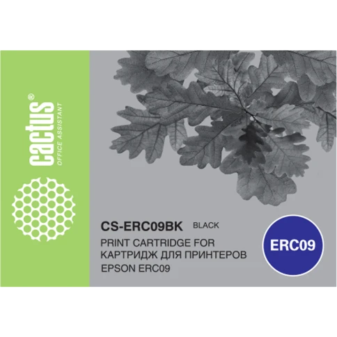 -/ Картридж матричный Cactus CS-ERC09BK черный для Epson ERC09 фото 3