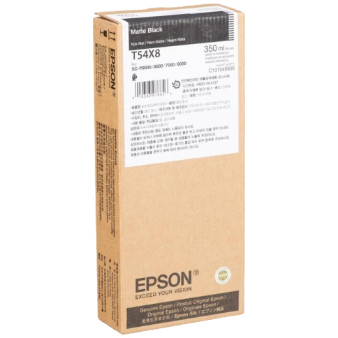 Картридж/ Epson C13T54X800 Matte Black Ink 350ml фото 1