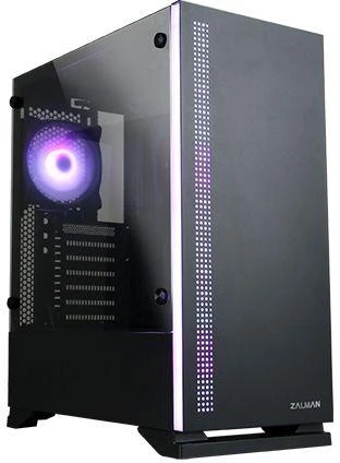 Корпус Zalman S5 черный ATX 6x120mm 2x140mm 2xUSB2.0 1xUSB3.0 audio bott PSU [S5  BLACK] фото 1