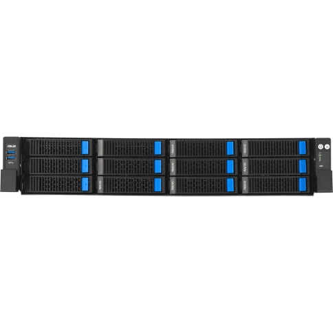 Серверная платформа/ ASUS RS720-E12-RS12U, 2U 2x LGA4710 Intel Xeon 6,32x DDR5 6400/8000, 12x 3.5'' hsb NVME/SATA*/SAS* (*need raid), 10x PCIe slots, 2x M.2 Gen4 2280, 1x Mmg LAN port, 2x OCP 3.0 optional, 1+1 2700W фото 7