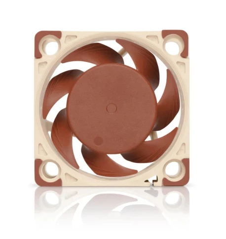 Кулер для корпуса/ Case Cooler Noctua NF-A4x20 PWM (40x40x20mm, 4-pin PWM, 5.53CFM, 14.9dBA, 5000RPM, Beige/Brown) фото 6