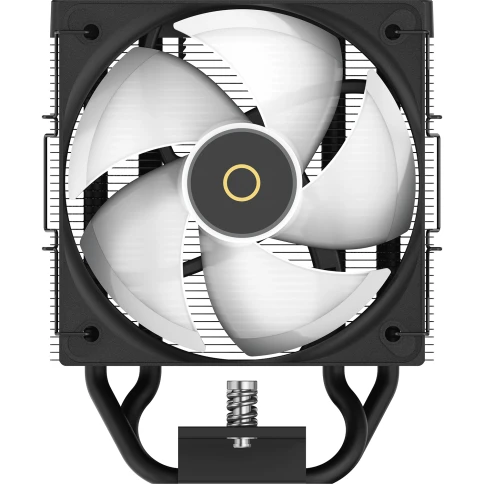 Кулер для процессора/ CPU Cooler Ocypus Gamma A40 BK ARGB (200W, 4-pin PWM, 133mm, Al/Cu, 4x6mm, ARGB, 1x100mm, 41CFM, 29.5dBA, 2400RPM, S: 1851/1700/1200/115X, AM5/AM4, black) фото 3