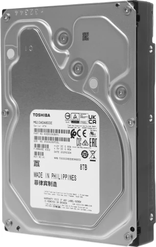 Жесткий диск Toshiba SATA-III 8TB MG10ADA800E Server Enterprise Capacity 512E (7200rpm) 512Mb 3.5" фото 4