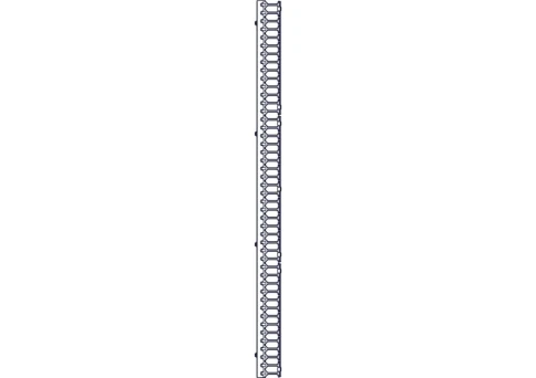 Systeme Electric vertical cable manager, Excelente series, plastic fingers, with cover, for 48U cabinets 750mm and 800mm wide фото 5