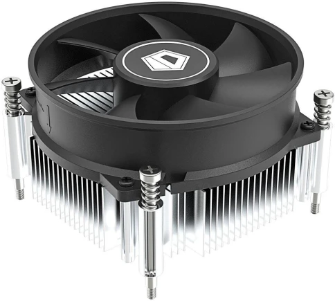 Кулер ID-Cooling DK-19 PWM Soc-1700/1851 черный 4-pin 14-26dB Al 95W 340gr Ret [DK-19 PWM] фото 1