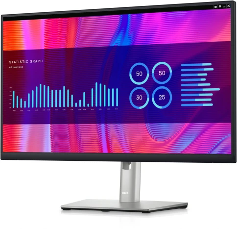 Монитор Dell 23.8" P2423DE черный IPS LED 5ms 16:9 HDMI матовая HAS Piv 1000:1 300cd 178гр/178гр 2560x1440 60Hz DP USB 5.98кг фото 3