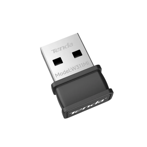 Адаптер Wi-Fi/ Tenda WiFi Adapter USB W311Mi (USB2.0, WLAN 150Mbps, 802.11bgn) 2x int Antenna фото 1