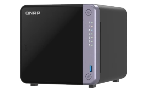 Сетевое хранилище без дисков/ SMB QNAP TS-432X-4G 4-bay 3.5" desktop NAS, AL524 4C 2.0GHz, 4GB DDR4 RAM (max 16GB), 1 x 10GbE SFP+, 2 x 2.5GbE, 1 x PCIe Gen3, 2 x USB 3.2 Gen1 фото 3