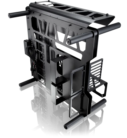 Корпус без блока питания/ Case Raijintek ENYO, Full-Tower, TG, no fans, 4xUSB-A 3.0, SSI-EEB, E-ATX, ATX, mATX, mITX Black фото 6