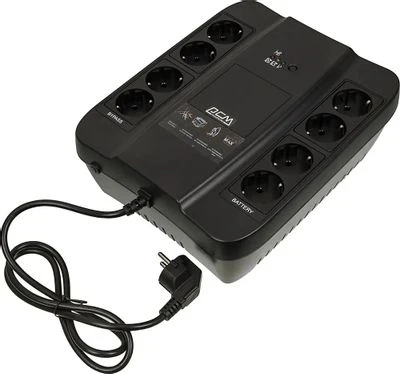 Источник бесперебойного питания Powercom Spider SPD-450N 270Вт 450ВА черный фото 1