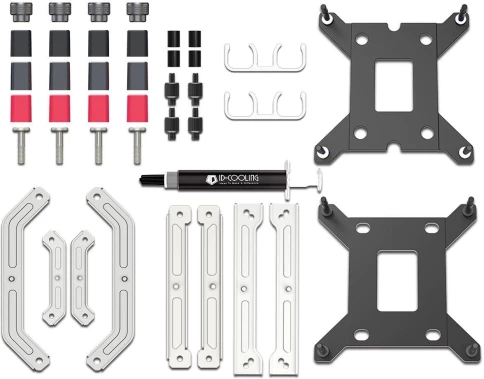 Система водяного охлаждения ID-Cooling SL360 XE ARGB Soc-AM5/AM4/1200/1700/1851 белый 4-pin 14-30dB Al+Cu LCD 350W Ret (SL360 XE WHITE) [SL360 XE WHITE] фото 7