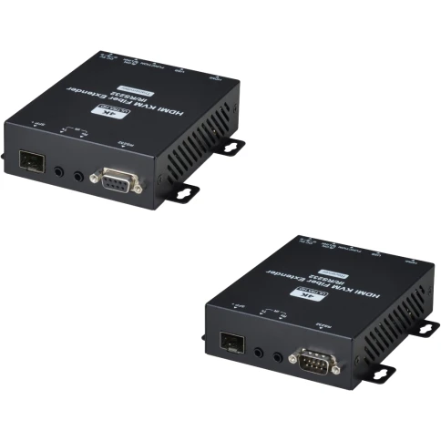 Комплект/ SC&T HE01F-4K6G-KS Комплект для передачи HDMI и сигнала USB/IR/RS232 по оптоволоконному кабелю. фото 1