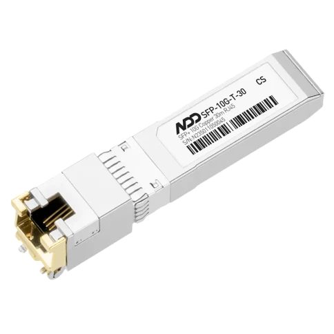 Трансивер/ Mellanox MFM1T02A-T Compatible 10GBASE-T-30 SFP+ RJ45 30m <2W Transceiver Module for Cat6A/7 фото 1