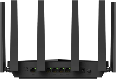 Маршрутизатор/ BE6500 1G Dual Band Wi-Fi 7 Mesh Router, Chipset Broadcom, 802.11be/ax/ac/a/b/g/n, 5764Mbps at 5GHz + 688Mbps at 2.4GHz, 1 x 1Gbps WAN Port, 4 x 10/100/1000Mbps Ports, 6 x 5dBi fixed antennas, WiFi router/AP/ Repeater/WISP Mode, PPTP/L2TP/O фото 2
