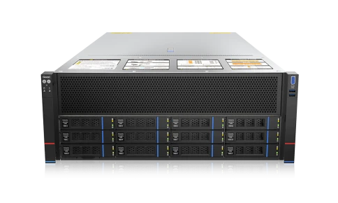 Серверная платформа/ Gooxi SYR4108G-D12R-G5  Gooxi 4u -8 GPU platform based on AMD 9005 , compatible with 9004, 4*2700w psu, 8*GPU cables, EU cables, rail kits фото 1