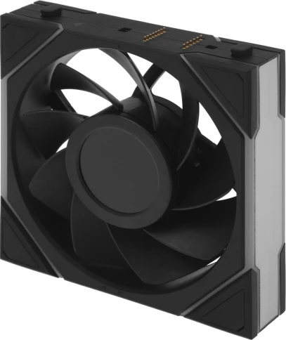 Вентилятор для корпуса Lian-Li Uni Fan TL Wireless LCD 120 LCD Reverse ARGB 120х124.5x28 черный 4-pin 31дБ (G99.12RTLLCD1W1B.R0) Ret фото 5