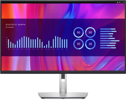 Монитор Dell 32" P3223DE черный IPS LED 5ms 16:9 HDMI матовая HAS Piv 1000:1 350cd 178гр/178гр 2560x1440 60Hz DP USB 11.7кг фото 1