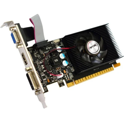 Видеокарта Afox G210 1GB GDDR3 64bit VGA DVI HDMI 1FAN LP RTL {50} (785143) фото 2