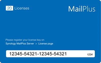 Модуль Synology MAILPLUS 20 LICENSES фото 1