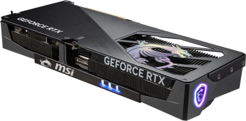 Видеокарта MSI PCIE16 RTX5080 16GB RTX 5080 16G GAMING TRIO OC фото 2