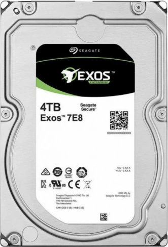 Жесткий диск/ HDD Seagate Exos 7E8  SATA 4Tb 7200 6Gb/s 256Mb  (clean pulled) 1 year warranty фото 2