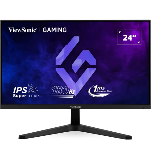 Монитор ViewSonic 23.8" VX24G1-HD черный IPS LED 1ms 16:9 HDMI матовая 1000:1 300cd 178гр/178гр 1920x1080 180Hz DP FHD 4.1кг фото 2