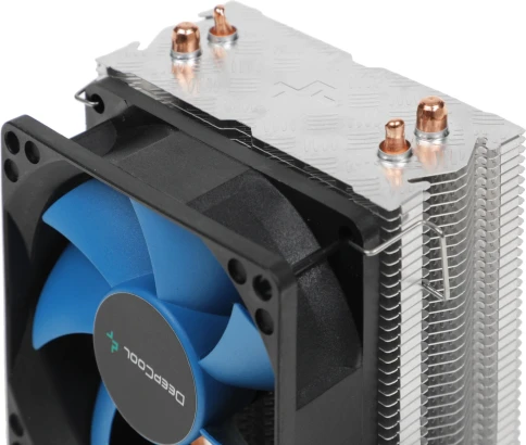 Кулер Deepcool Ice Edge Mini FS V2.0 Soc-AM5/AM4/1200/1700/1851 черный/синий 3-pin 25dB Al+Cu 100W 276gr Ret (DP-MCH2-IEMV2) [DP-MCH2-IEMV2] фото 6