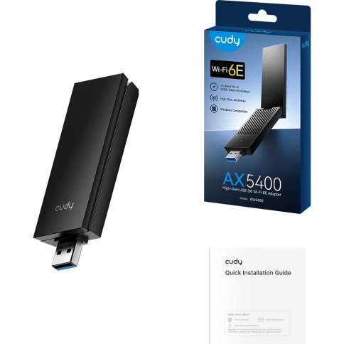 Адаптер Wi-Fi/ AX5400 Tri-Band Wi-Fi6/6E USB 3.0 Adapter фото 5