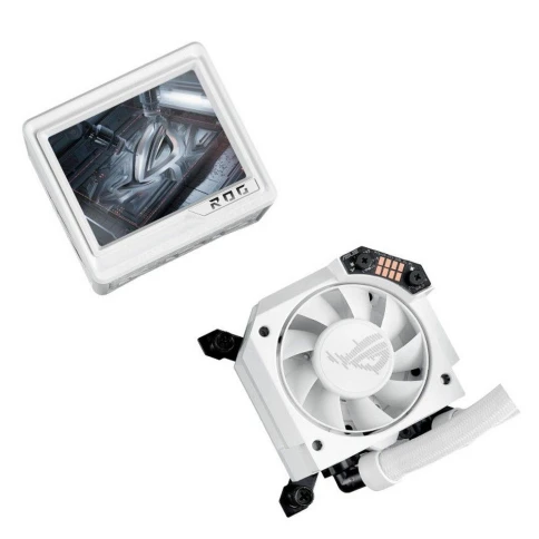Жидкостная система охлаждения ASUS ROG RYUJIN III 360 ARGB EXTREME WHT фото 10