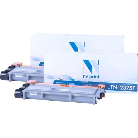 -/ Набор NVP NV-TN-2375T-SET2 для Brother HL-L2300DR/ HL-L2340DWR/ HL-L2360DNR/ HL-L2365DWR/ DCP-L2500DR/ DCP-L2520DWR/ DCP-L2540DNR/ DCP-L2560DWR/ MFC-L2700DWR/ MFC-L2720DWR/ MFC-L2740DWR/ MFC-L2700DNR (2600k) (2 шт) фото 2