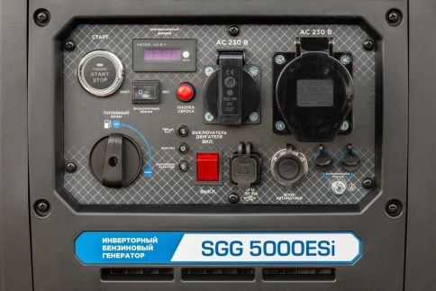 Генератор ТСС SGG 5000ESi 5.5кВт фото 4
