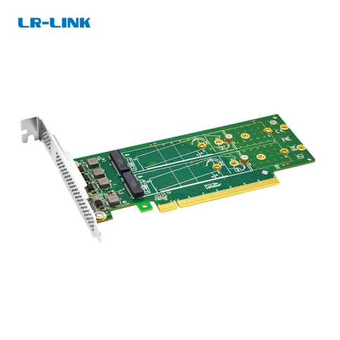 Адаптер для SSD/ PCIe x16 to 4-Port M.2 NVMe SSD Adapter фото 4