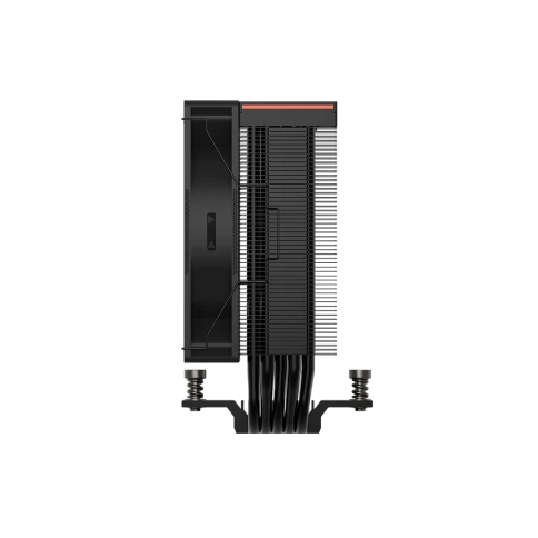 Кулер для процессора/ CPU Cooler PCCooler RT500 Digital ARGB BK (240W, 4-pin PWM, LED temp., 152mm, Al/Cu, 5x6mm, ARGB, 1x120mm, 73.32CFM, 34.9dBA, 2200RPM, S: 1851/1700/1200/115X, AM5/AM4, black) фото 7