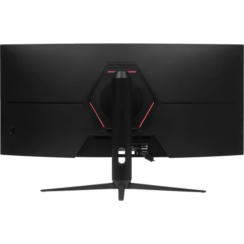 Монитор Hisense/ 34"/3440x1440, изогнутый, VA/ELED, 21:9, матовое/антибликовое, 240Гц, время отклика 1мс, 320кд/м2, 3000:1, углы обзора 89 °(H)/89°(V), встроенные колонки 2*3Вт, HDR 400, DisplayPort,  HDMIх2, разъем для наушников 3.5мм, rotatable lif фото 6