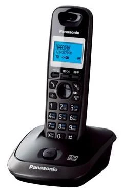 Р/Телефон Dect Panasonic KX-TG2521RUT темно-серый металлик автооветчик фото 1