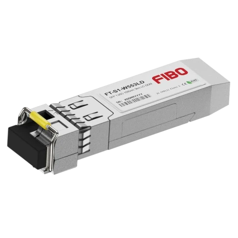 Трансивер/ FIBO FT-S1-W553LD SFP модуль WDM, 1.25G, 3 км, TX 1550 нм, RX 1310 нм, LC, DDM фото 1