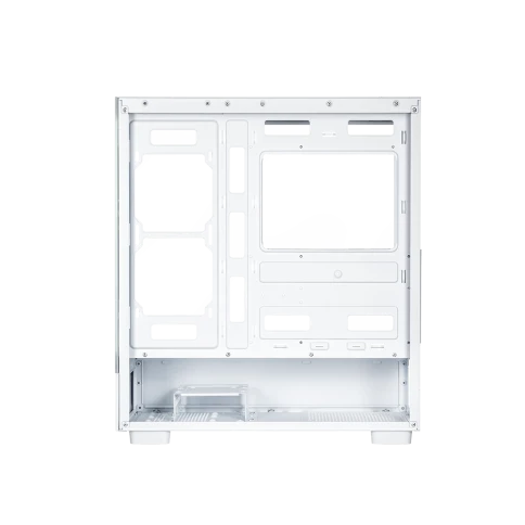 Корпус без блока питания/ Case PCCooler C3 Q500 WH, Midi-Tower, TG, no fans, 1xUSB 3.0 + 1xUSB 2.0 + 1xUSB-C, ATX, mATX, mITX White фото 3