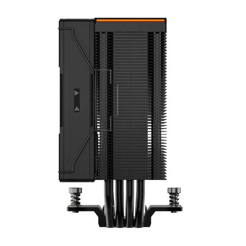 Кулер для процессора/ CPU Cooler PCCooler RZ400 V2 BK (230W, 4-pin PWM, 155mm, Al/Cu, 4x6mm, 1x120mm, 86.73CFM, 32dBA, 2200RPM, S: 1851/1700/1200/115X, AM5/AM4, black) фото 6