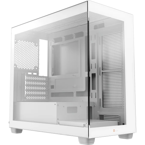 Корпус ПК без блока питания/ Case Ocypus Gamma C52 WH, Mini-Tower, TG, no fans, 1xUSB-A 3.0 + 2xUSB 2.0, mATX, mITX White фото 1