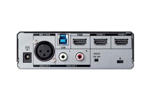CAMLIVE™ PRO UVC Устройство видеозахвата 2xHDMI в USB с микшером/ CAMLIVE™ PRO Dual input UVC Video Capture&Mixer фото 3