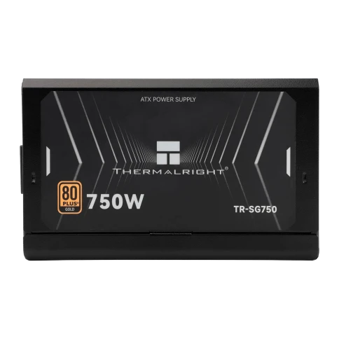 Блок питания 750W/ Power Supply Thermalright, 750W 80+ Gold (ATX, 3.1, PCIe 5.1, Full modular, 1x24(20+4)pin 600mm, 2xCPU 8(4+4)pin 650mm, 2xPCIe*2 8(6+2)pin 650+150mm, 1x12VHPWR PCIe 5.1 12+4pin 600mm, 2xSATA*4 450+150+150+150mm, 1xMOLEX4pin*3 500+150+15 фото 1